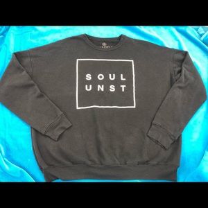Soulcycle Fleece Lined Sweatshirt sz XL